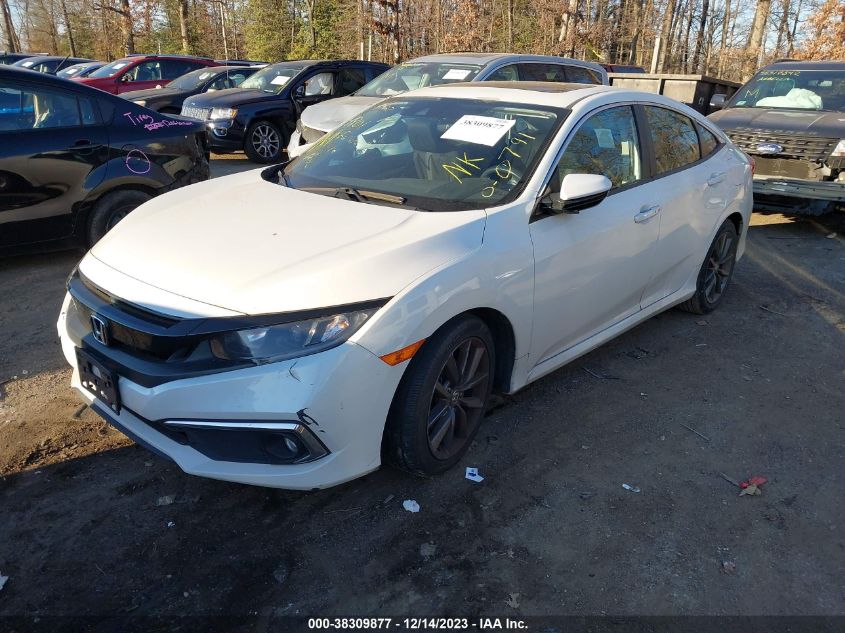 2019 Honda Civic Ex VIN: 19XFC1F3XKE200791 Lot: 38309877