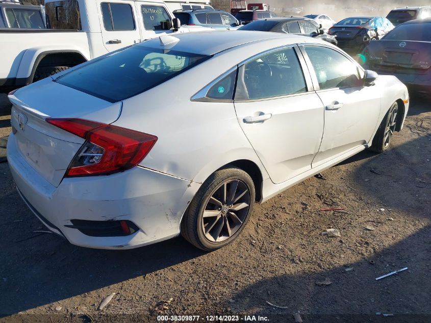 2019 Honda Civic Ex VIN: 19XFC1F3XKE200791 Lot: 38309877