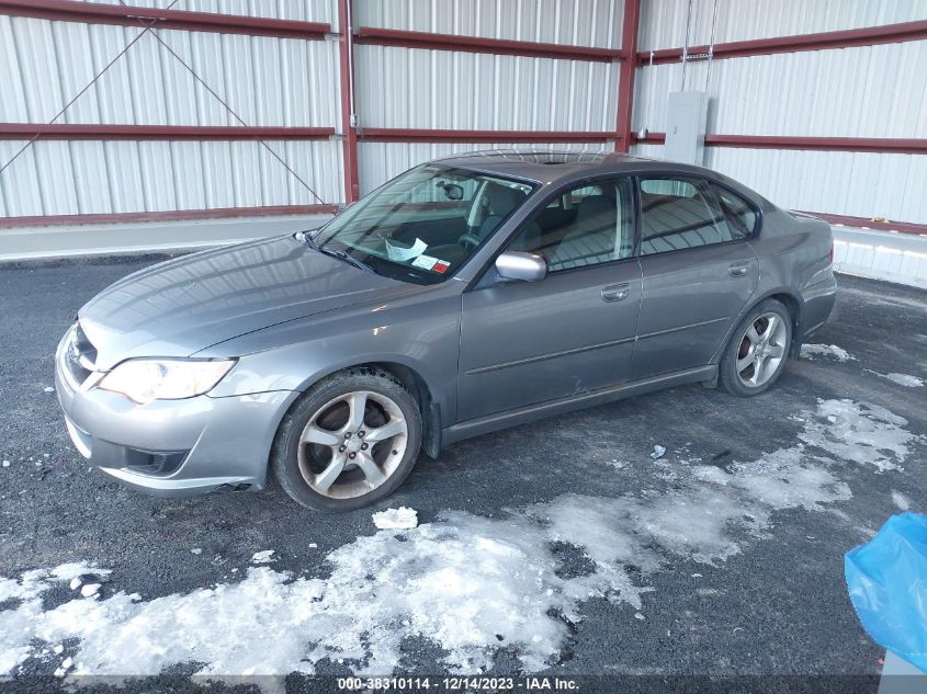 2009 Subaru Legacy 2.5I VIN: 4S3BL616097216781 Lot: 38310114