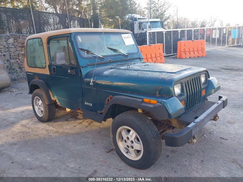 1995 Jeep Wrangler / Yj S/Rio Grande VIN: 1J4FY19P0SP213267 Lot: 38310232