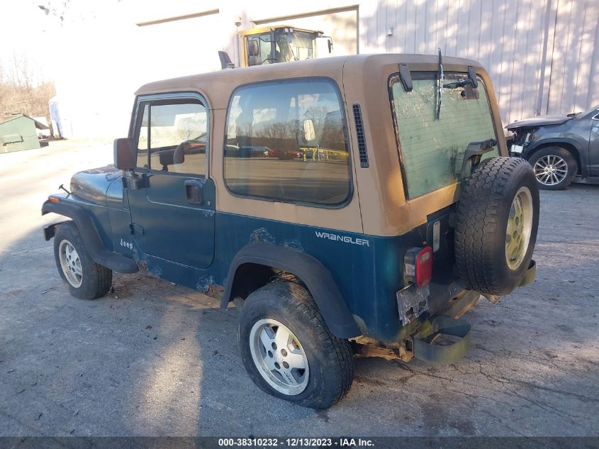 1995 Jeep Wrangler / Yj S/Rio Grande VIN: 1J4FY19P0SP213267 Lot: 38310232