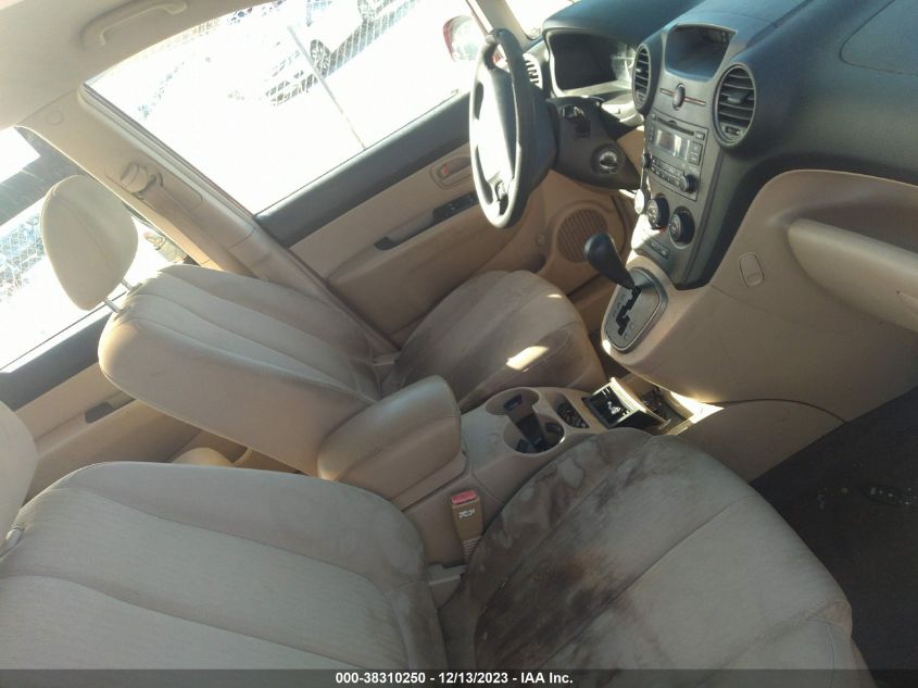 2007 Kia Rondo Lx V6 VIN: KNAFG526677097174 Lot: 38310250