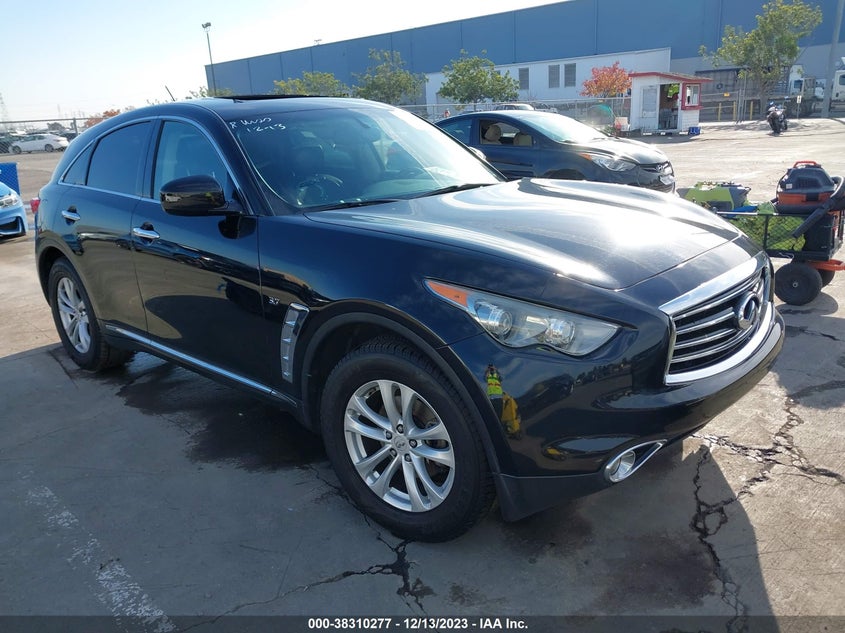 2016 Infiniti Qx70 VIN: JN8CS1MU2GM671123 Lot: 38310277