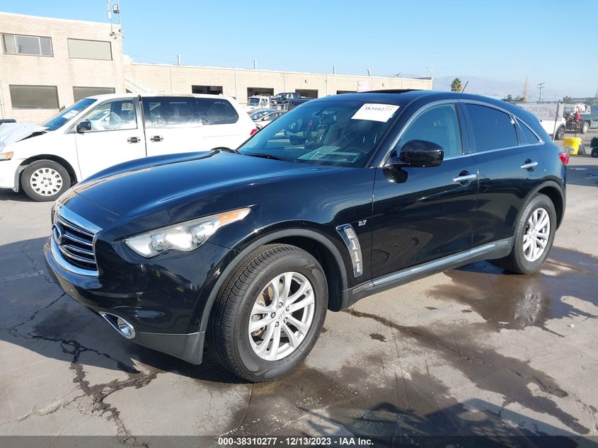 2016 Infiniti Qx70 VIN: JN8CS1MU2GM671123 Lot: 38310277