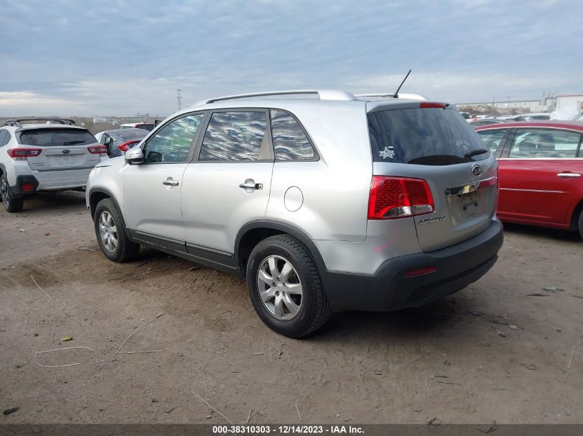 2011 Kia Sorento Lx VIN: 5XYKT3A19BG051048 Lot: 38310303