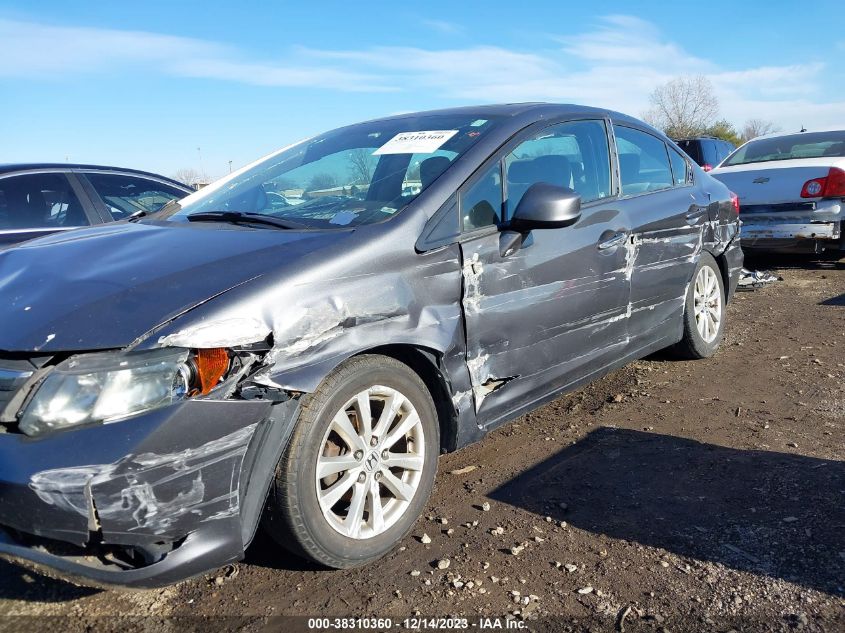 2012 Honda Civic Ex VIN: 19XFB2F82CE011266 Lot: 38310360