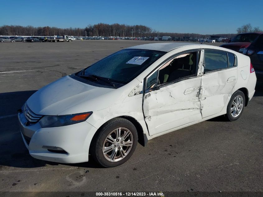 2011 Honda Insight Ex VIN: JHMZE2H72BS012291 Lot: 38310516