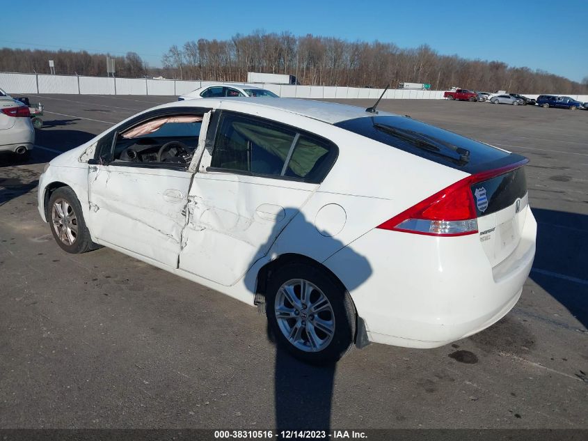 2011 Honda Insight Ex VIN: JHMZE2H72BS012291 Lot: 38310516