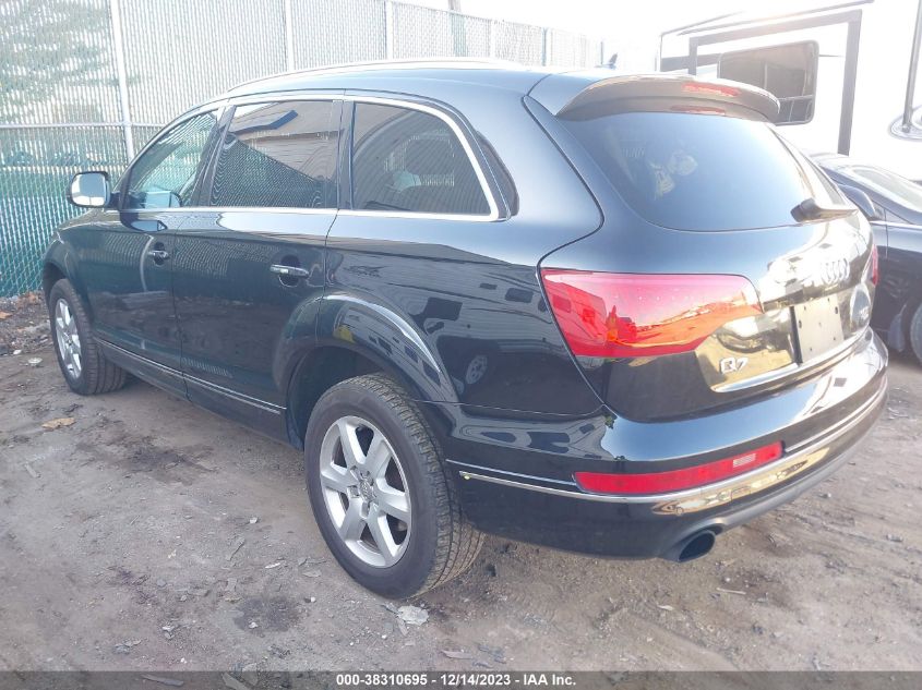 2015 Audi Q7 3.0T Premium VIN: WA1LGAFEXFD015358 Lot: 38310695