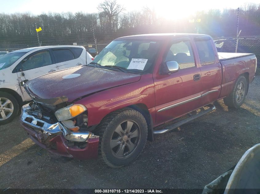 2004 GMC Sierra 1500 Sle VIN: 2GTEC19T941299353 Lot: 38310715