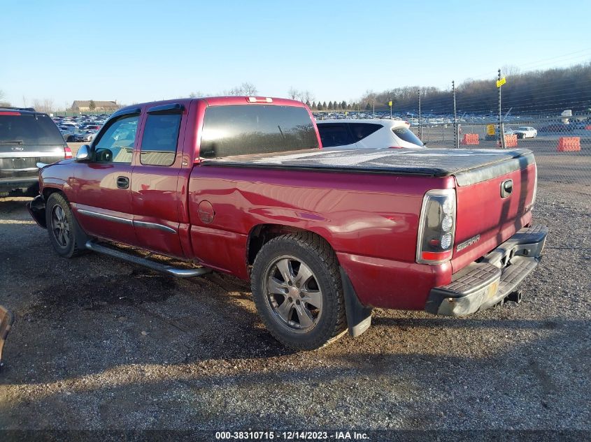 2004 GMC Sierra 1500 Sle VIN: 2GTEC19T941299353 Lot: 38310715