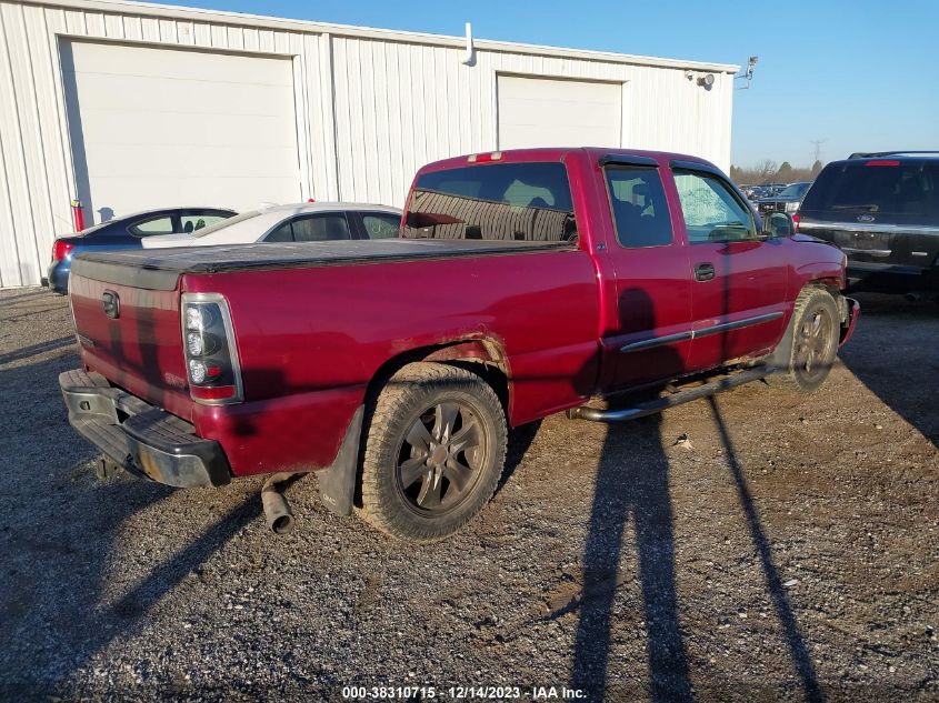 2004 GMC Sierra 1500 Sle VIN: 2GTEC19T941299353 Lot: 38310715