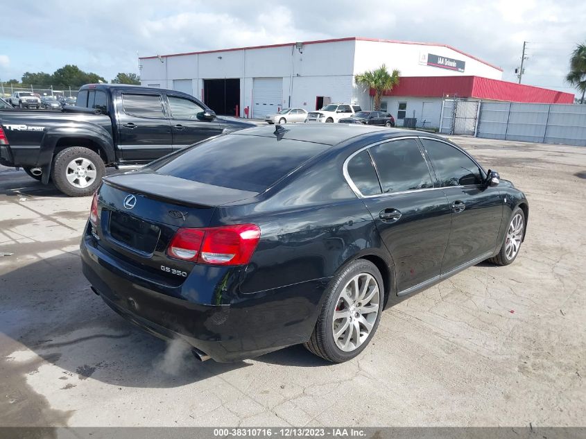 2008 Lexus Gs 350 VIN: JTHBE96S580038017 Lot: 38310716