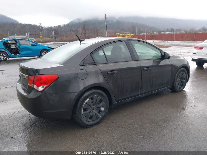 2014 Chevrolet Cruze Ls Auto VIN: 1G1PA5SG6E7145280 Lot: 38310876