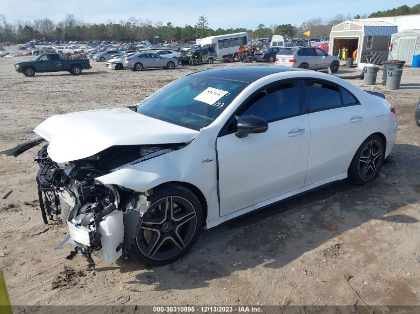 2022 Mercedes-Benz Amg Cla 35 4Matic VIN: W1K5J5BB4NN254891 Lot: 38310895