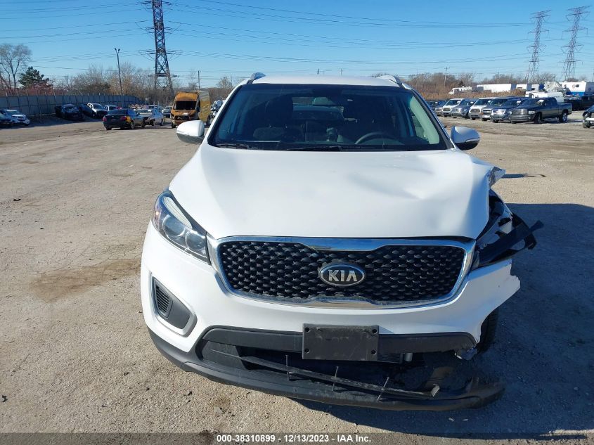 2017 Kia Sorento 2.4L Lx VIN: 5XYPG4A35HG201232 Lot: 38310899