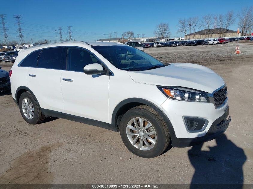 2017 Kia Sorento 2.4L Lx VIN: 5XYPG4A35HG201232 Lot: 38310899