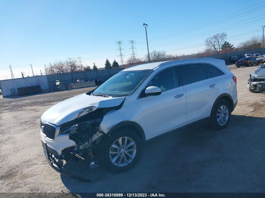 2017 Kia Sorento 2.4L Lx VIN: 5XYPG4A35HG201232 Lot: 38310899