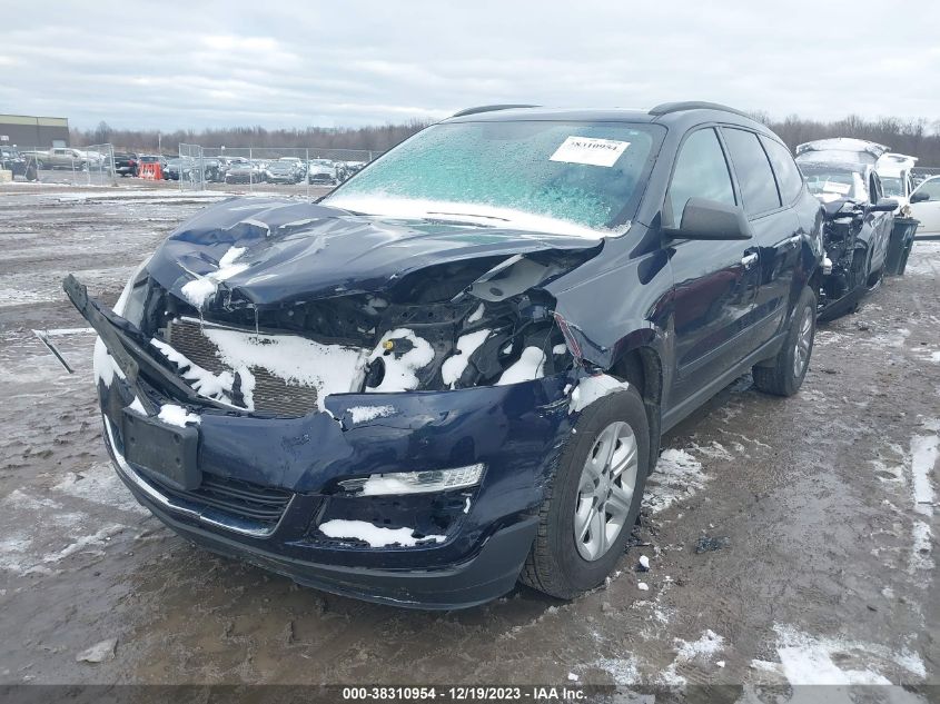 2015 Chevrolet Traverse Ls VIN: 1GNKRFED7FJ243750 Lot: 38310954