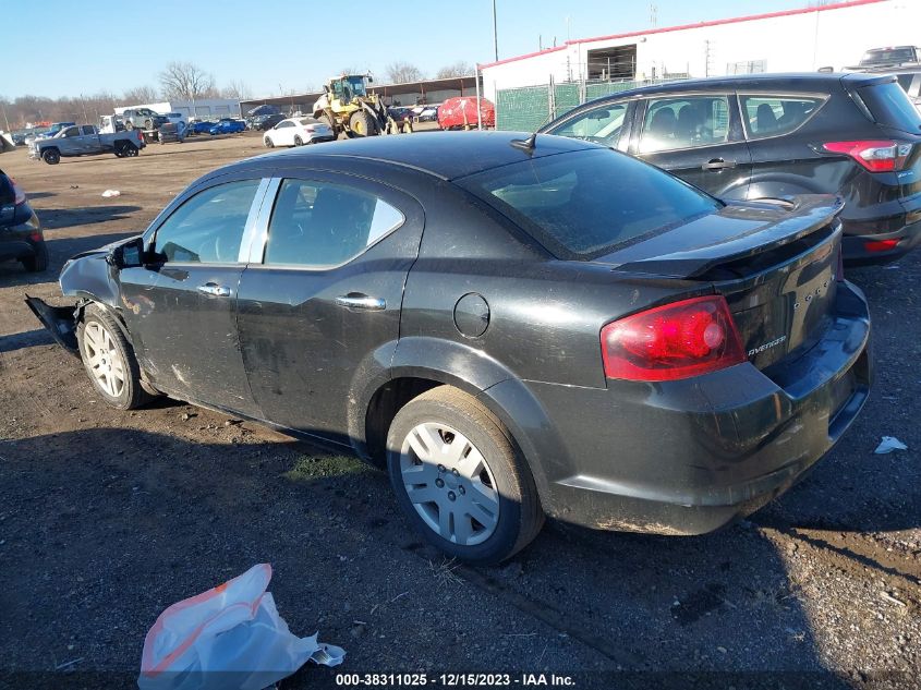 1C3CDZAB4CN110664 2012 Dodge Avenger Se