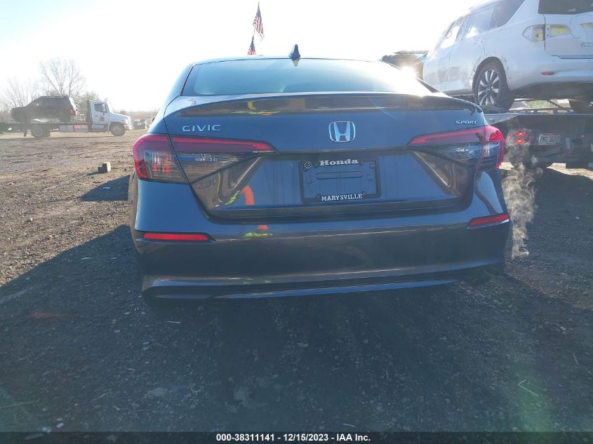 2HGFE2F51NH550208 2022 Honda Civic Sport