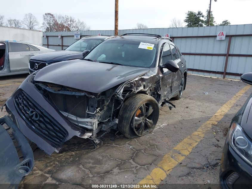 2010 Infiniti Fx35 VIN: JN8AS1MU5AM801216 Lot: 38311249