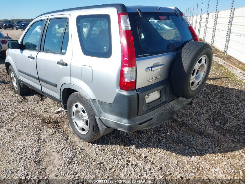 JHLRD78556C042520 2006 Honda Cr-V Lx