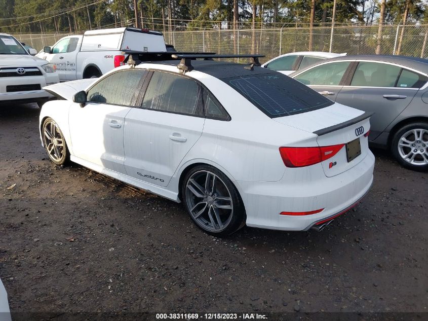 2015 Audi S3 2.0T Premium Plus VIN: WAUFFGFF7F1085240 Lot: 38311669