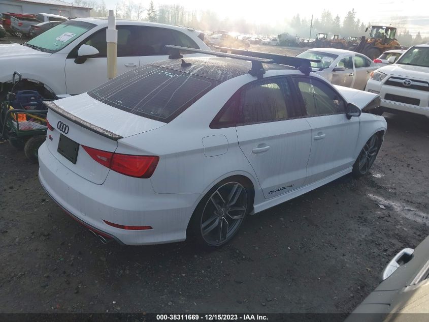 2015 Audi S3 2.0T Premium Plus VIN: WAUFFGFF7F1085240 Lot: 38311669