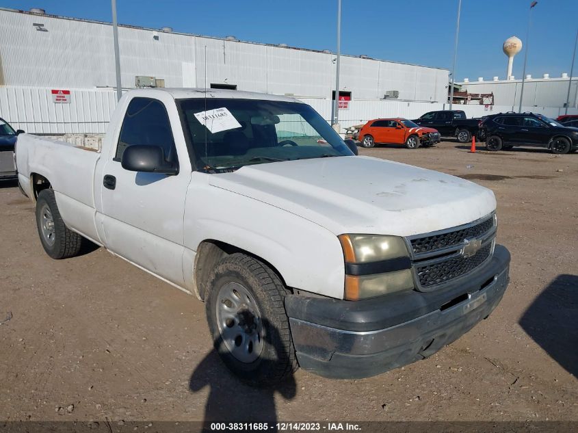 2006 Chevrolet Silverado 1500 Work Truck VIN: 3GCEC14X66G185136 Lot: 38311685