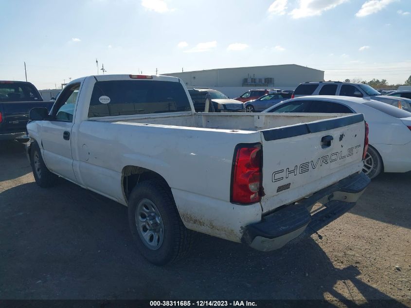 2006 Chevrolet Silverado 1500 Work Truck VIN: 3GCEC14X66G185136 Lot: 38311685