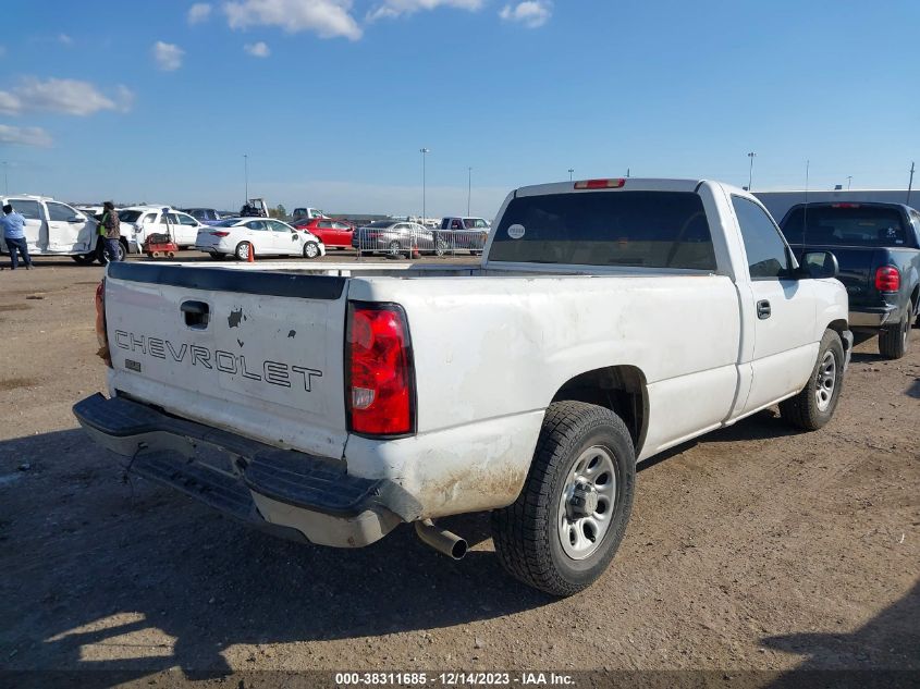 2006 Chevrolet Silverado 1500 Work Truck VIN: 3GCEC14X66G185136 Lot: 38311685