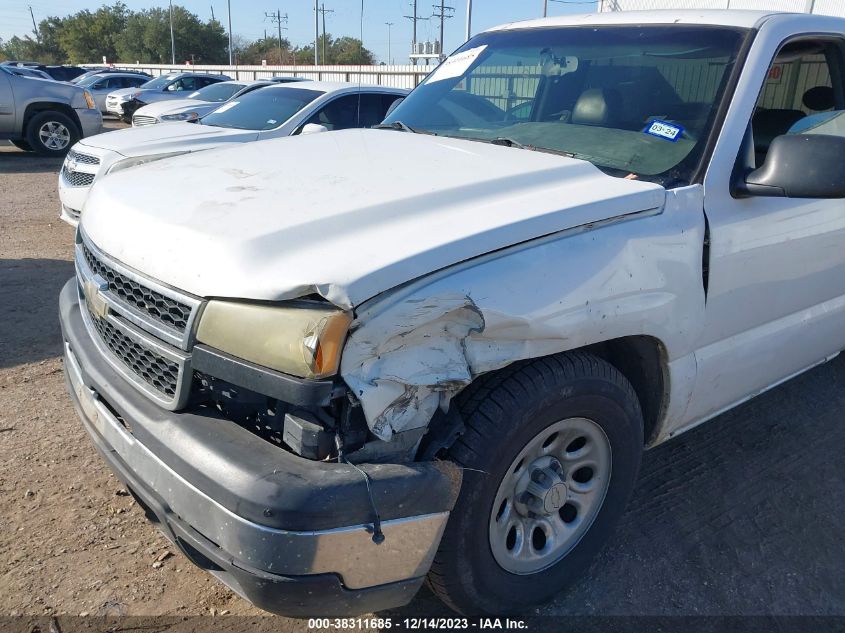 2006 Chevrolet Silverado 1500 Work Truck VIN: 3GCEC14X66G185136 Lot: 38311685