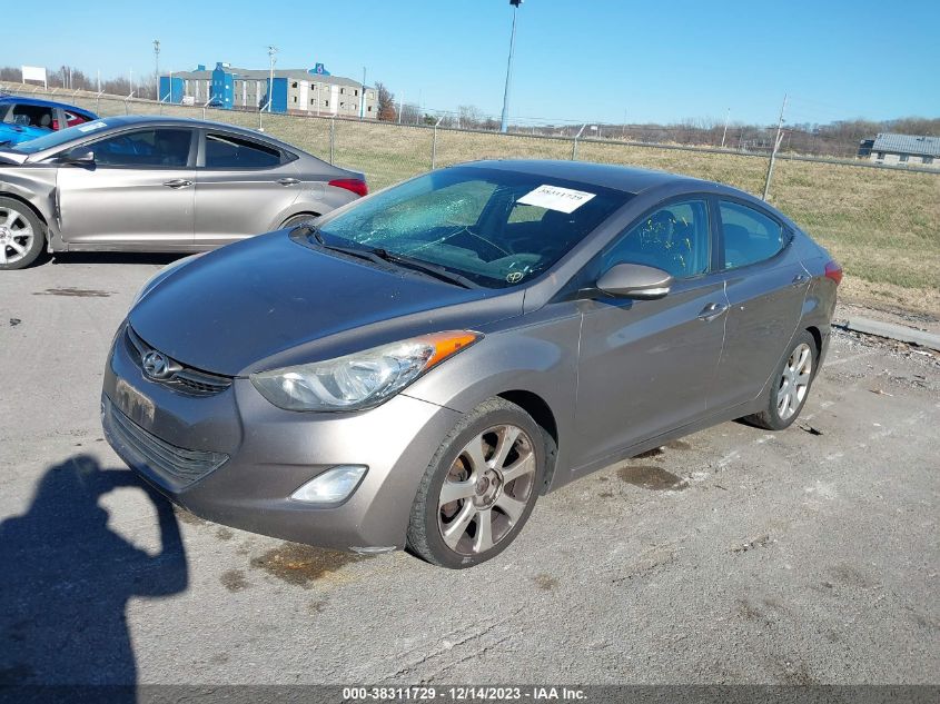 2013 Hyundai Elantra Limited VIN: 5NPDH4AE0DH191889 Lot: 38311729