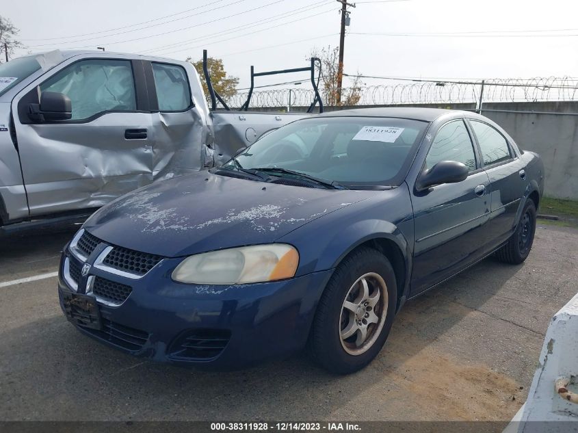 2005 Dodge Stratus Sxt VIN: 1B3EL46T75N636304 Lot: 38311928