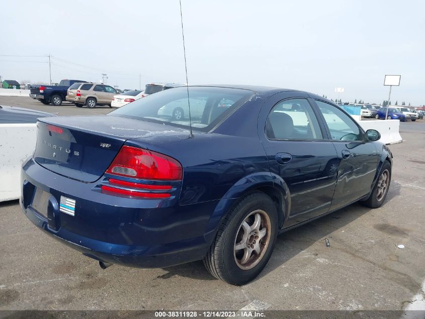 2005 Dodge Stratus Sxt VIN: 1B3EL46T75N636304 Lot: 38311928