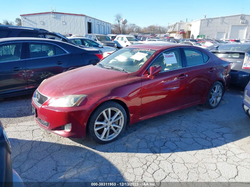 2006 Lexus Is 350 VIN: JTHBE262265003832 Lot: 38311953