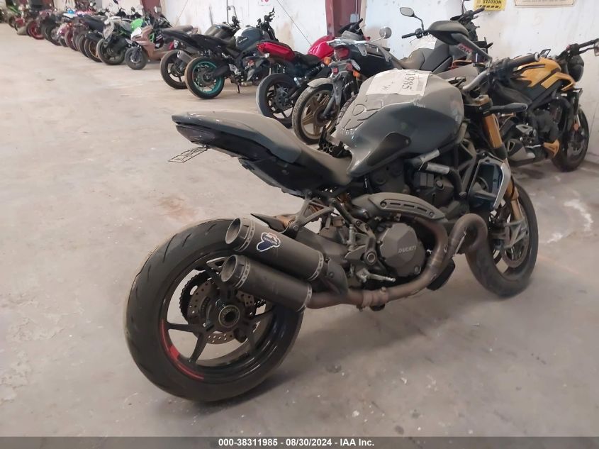 2018 Ducati Monster 1200 VIN: ZDMMACFW3JB025013 Lot: 38311985