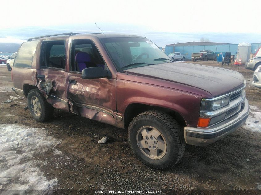 1996 Chevrolet Tahoe K1500 VIN: 1GNEK13R4TJ396925 Lot: 38311986