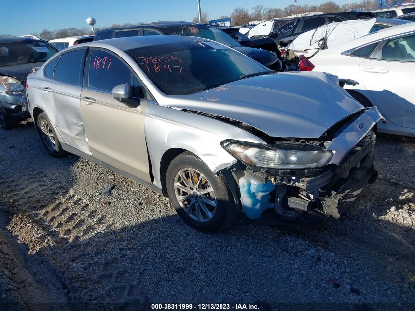 2016 Ford Fusion S VIN: 3FA6P0G77GR139325 Lot: 38311999