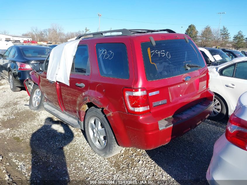 2008 Ford Escape Xls VIN: 1FMCU92Z18KB93692 Lot: 38312064