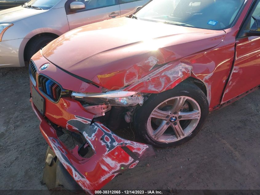 2015 BMW 328I xDrive VIN: WBA3B5C59FF962943 Lot: 38312065