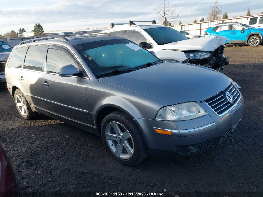 2004 Volkswagen Passat Glx VIN: WVWWH63B74E187006 Lot: 38312150