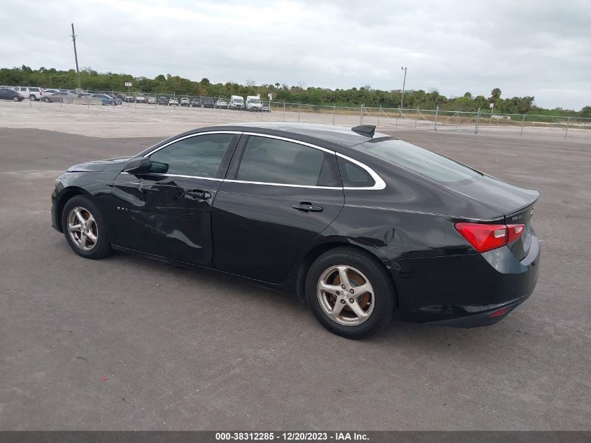 2016 Chevrolet Malibu Ls VIN: 1G1ZB5ST6GF262899 Lot: 38312285