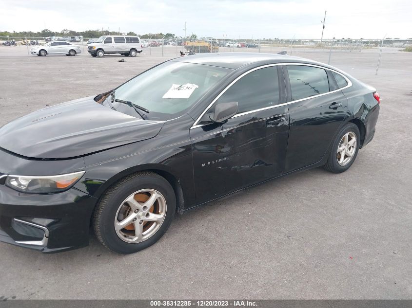 2016 Chevrolet Malibu Ls VIN: 1G1ZB5ST6GF262899 Lot: 38312285