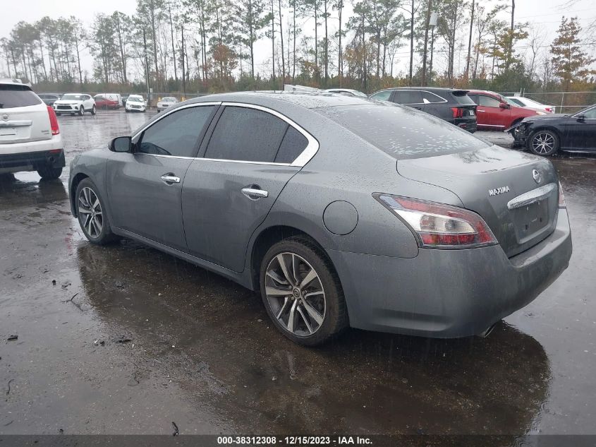 2014 Nissan Maxima 3.5 S/3.5 Sv VIN: 1N4AA5AP3EC454104 Lot: 38312308