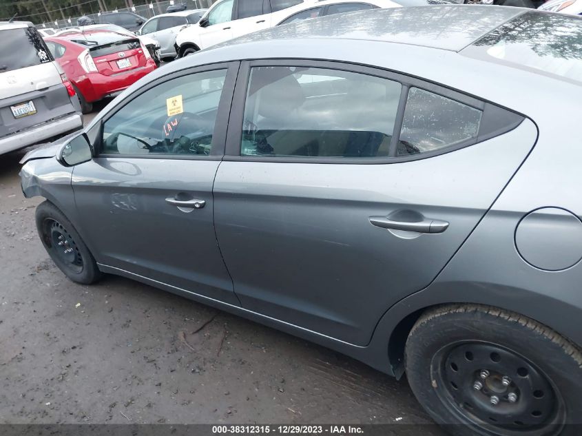 2019 Hyundai Elantra Se VIN: KMHD74LF3KU758040 Lot: 38312315