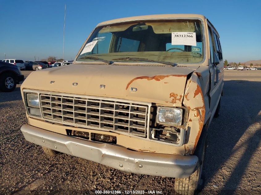 1982 Ford Econoline Van VIN: 1FTDE04E1CHA37363 Lot: 38312366