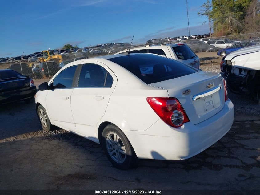 2015 Chevrolet Sonic Lt Auto VIN: 1G1JC5SH3F4168866 Lot: 39741990