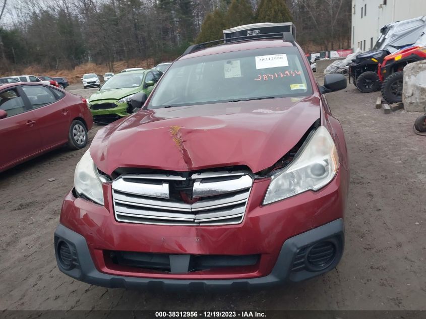 2013 Subaru Outback 2.5I VIN: 4S4BRBAC9D3227870 Lot: 38312956